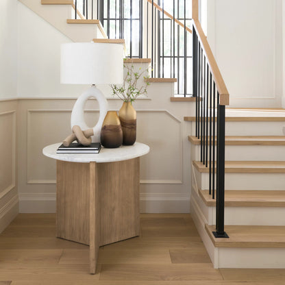 Pyla Shortglass Sand Dune Inspired Vase by Mercana in natural. Made from unique in a eclectic & global style.