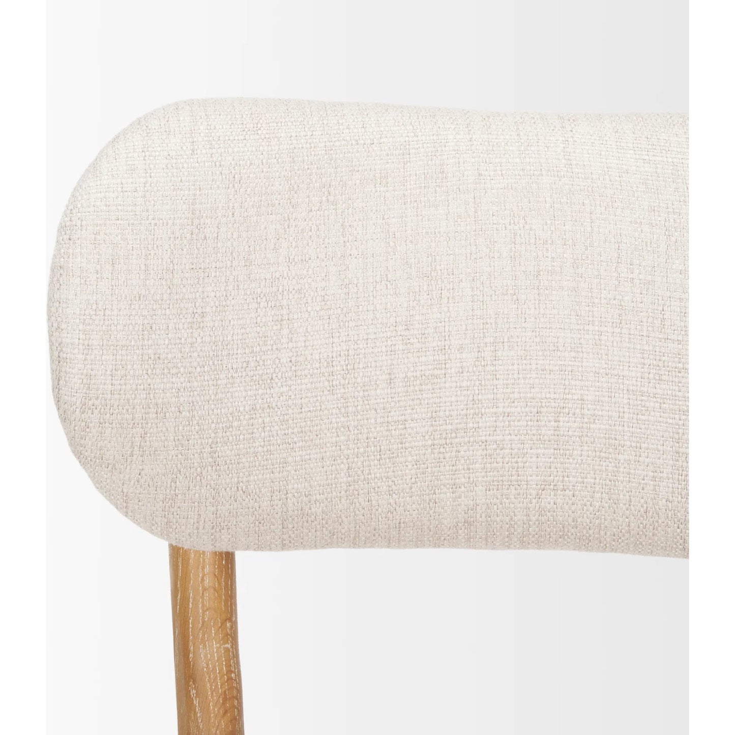 017 SI-2370214 | Closeup | Owen Dining Chair (Set of 2) by Mercana in beige. Made from solid wood in a transitional style.