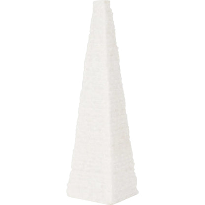 Pyramis Obelisk by Mercana in white. Made from marble in a modern style.