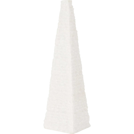 Pyramis Obelisk by Mercana in white. Made from marble in a unique style.