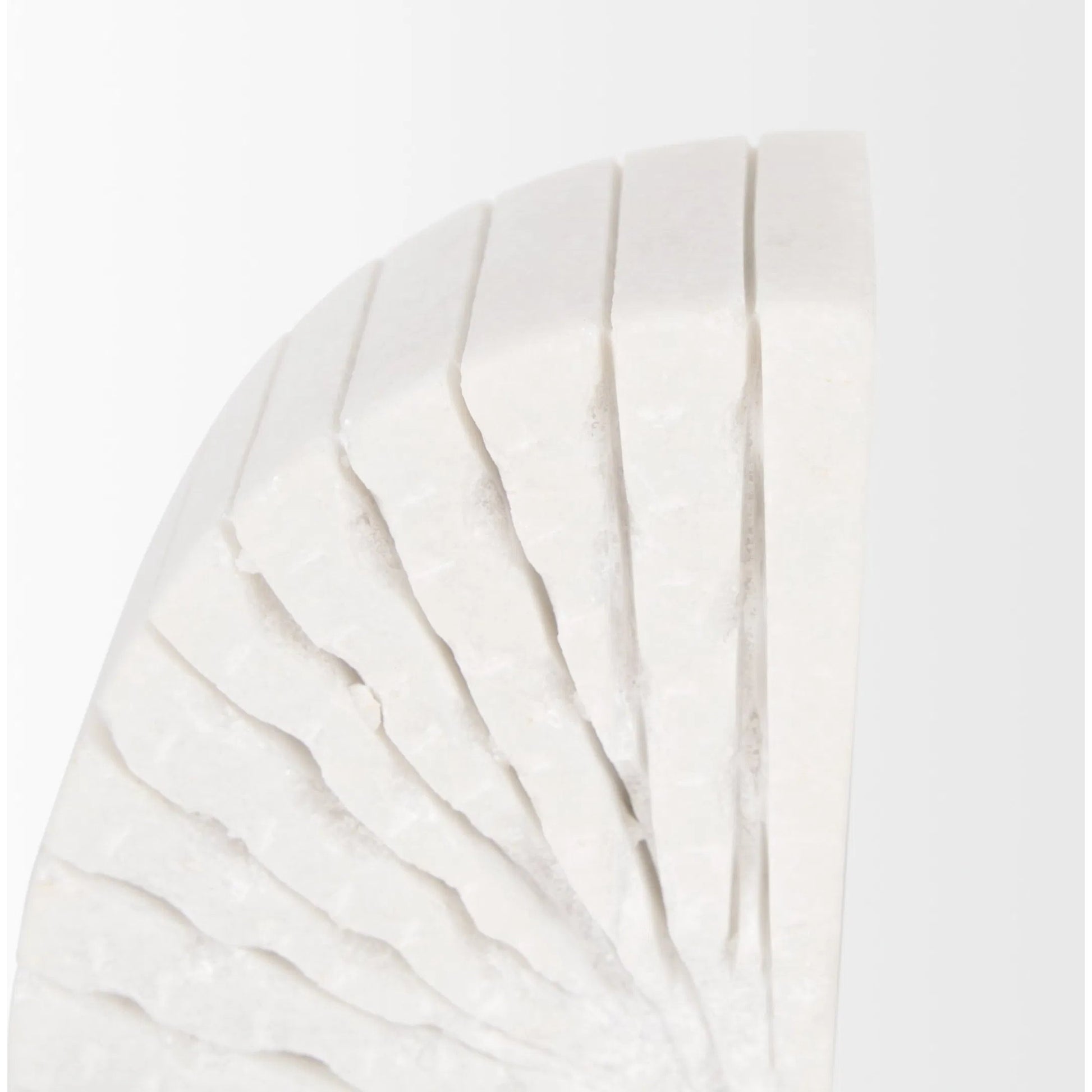 Stept Bookends by Mercana in white. Made from unique in a unique style.