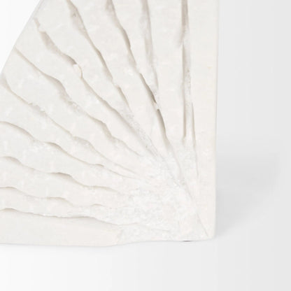 Stept Bookends by Mercana in white. Made from unique in a unique style.