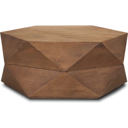 Arreto Coffee Table by Mercana. Made from solid wood in a eclectic & global style.