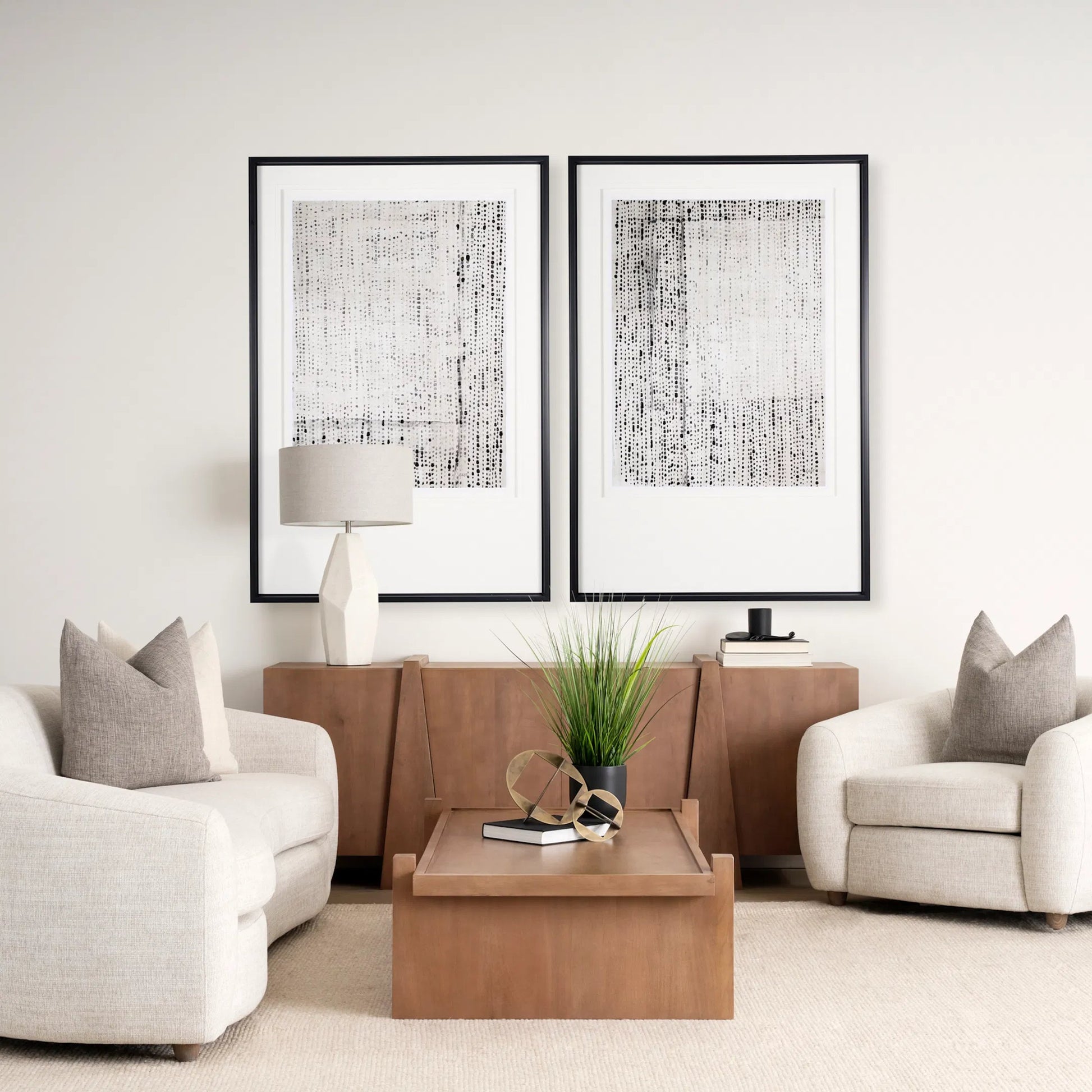 Eula Sideboard by Mercana in brown. Made from solid wood in a transitional style.