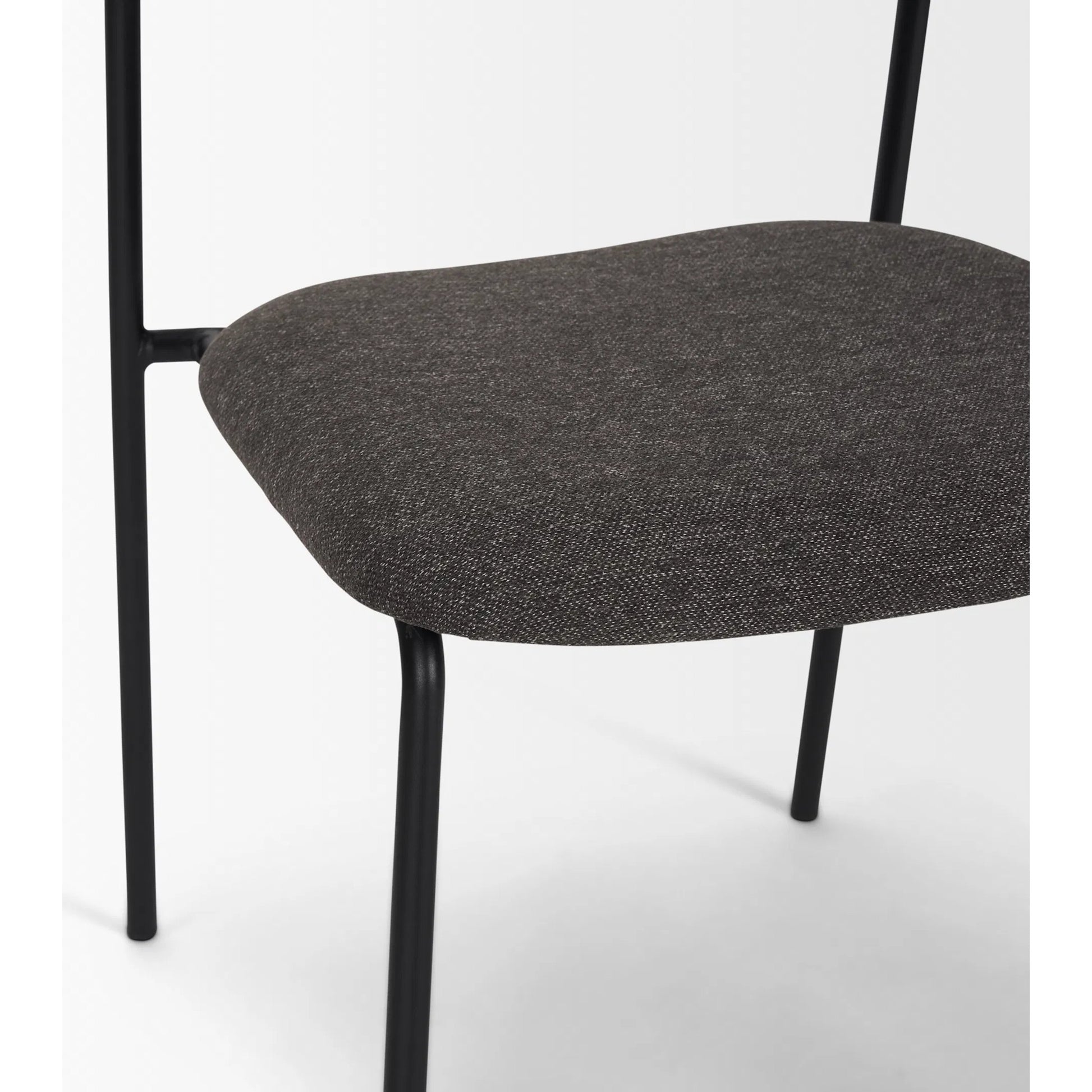 Corey Dining Chair (Set of 2) by Mercana in black. Made from metal in a transitional style.
