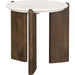Rumer Side Table by Mercana. Made from solid wood in a modern style.