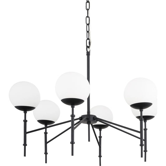 Edie Chandelier by Mercana. Made from glass, metal in a modern style.