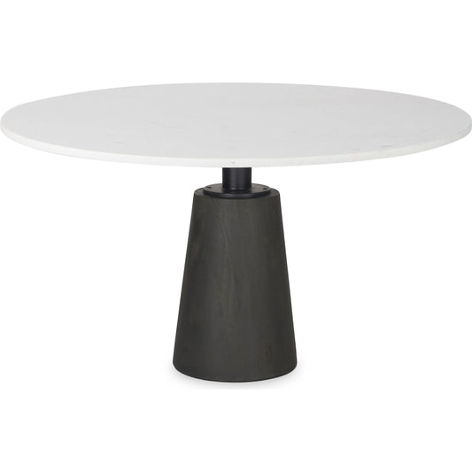 001 SI-2369304 | Primary Silo | Maxwell Dining Table by Mercana in black. Made from stone in a unique style.