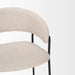 Carolyn Upholstered Seat Counter Stool by Mercana. Made from metal in a transitional style.