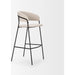 Carolyn Upholstered Seat Bar Stool by Mercana. Made from metal in a transitional style.