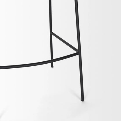 Carolyn Upholstered Seat Bar Stool by Mercana. Made from metal in a transitional style.