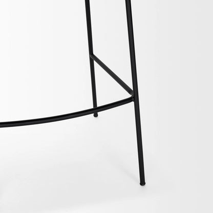 Carolyn Upholstered Seat Bar Stool by Mercana. Made from metal in a transitional style.