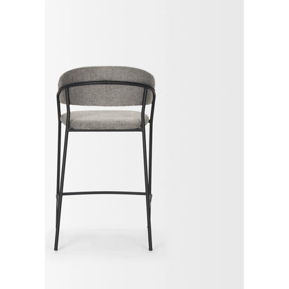 Carolyn Upholstered Seat Counter Stool by Mercana. Made from metal in a transitional style.
