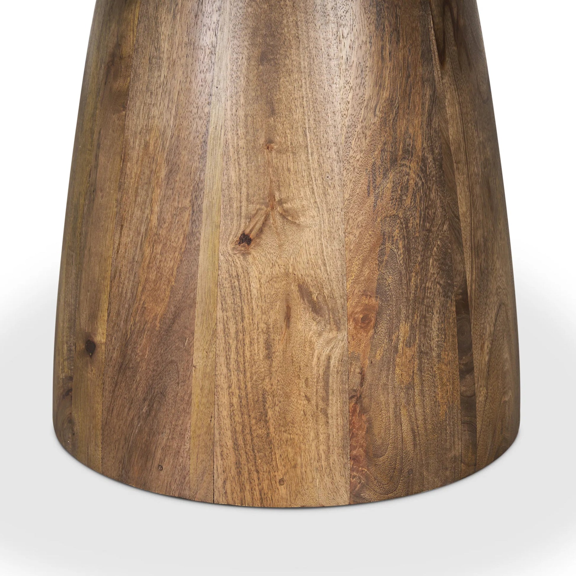Allyson White Marble Dining Table by Mercana in white marble. Made from stone in a modern style.