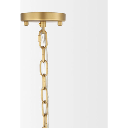 Edie Chandelier by Mercana. Made from glass, metal in a modern style.