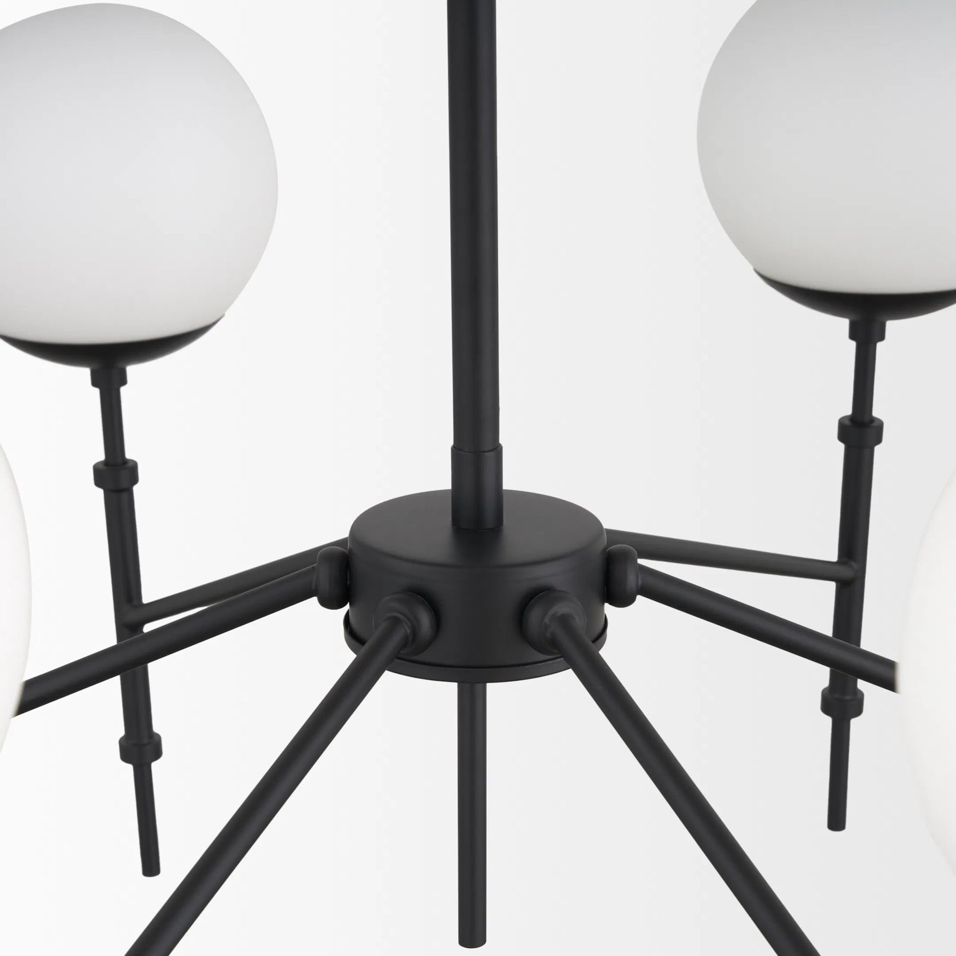 Edie Chandelier by Mercana. Made from glass, metal in a modern style.