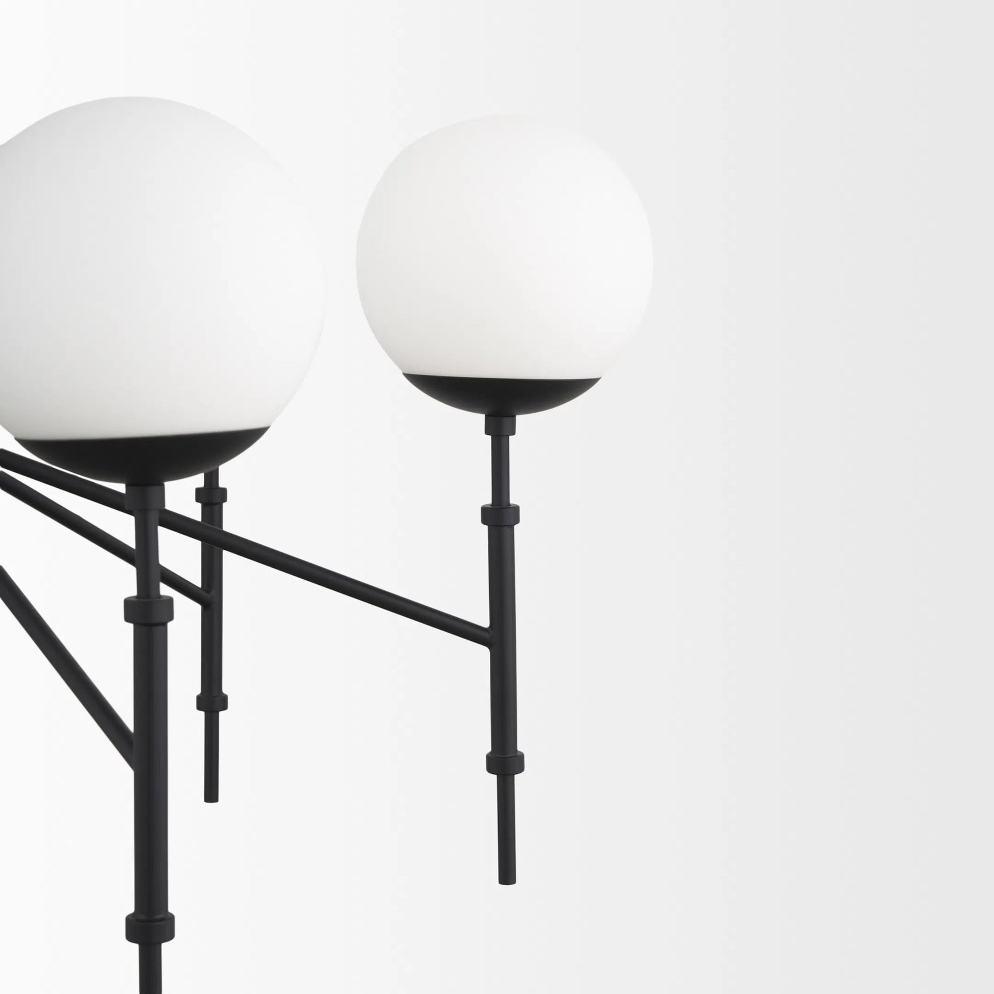 Edie Chandelier by Mercana. Made from glass, metal in a modern style.
