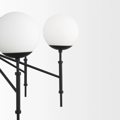 Edie Chandelier by Mercana. Made from glass, metal in a modern style.