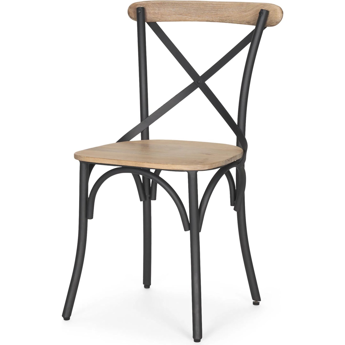 003 SI-2369280 | Primary Silo | Etienne Dining Chair (Set of 2) by Mercana in brown, gray. Made from metal in a cottage & farmhouse style.