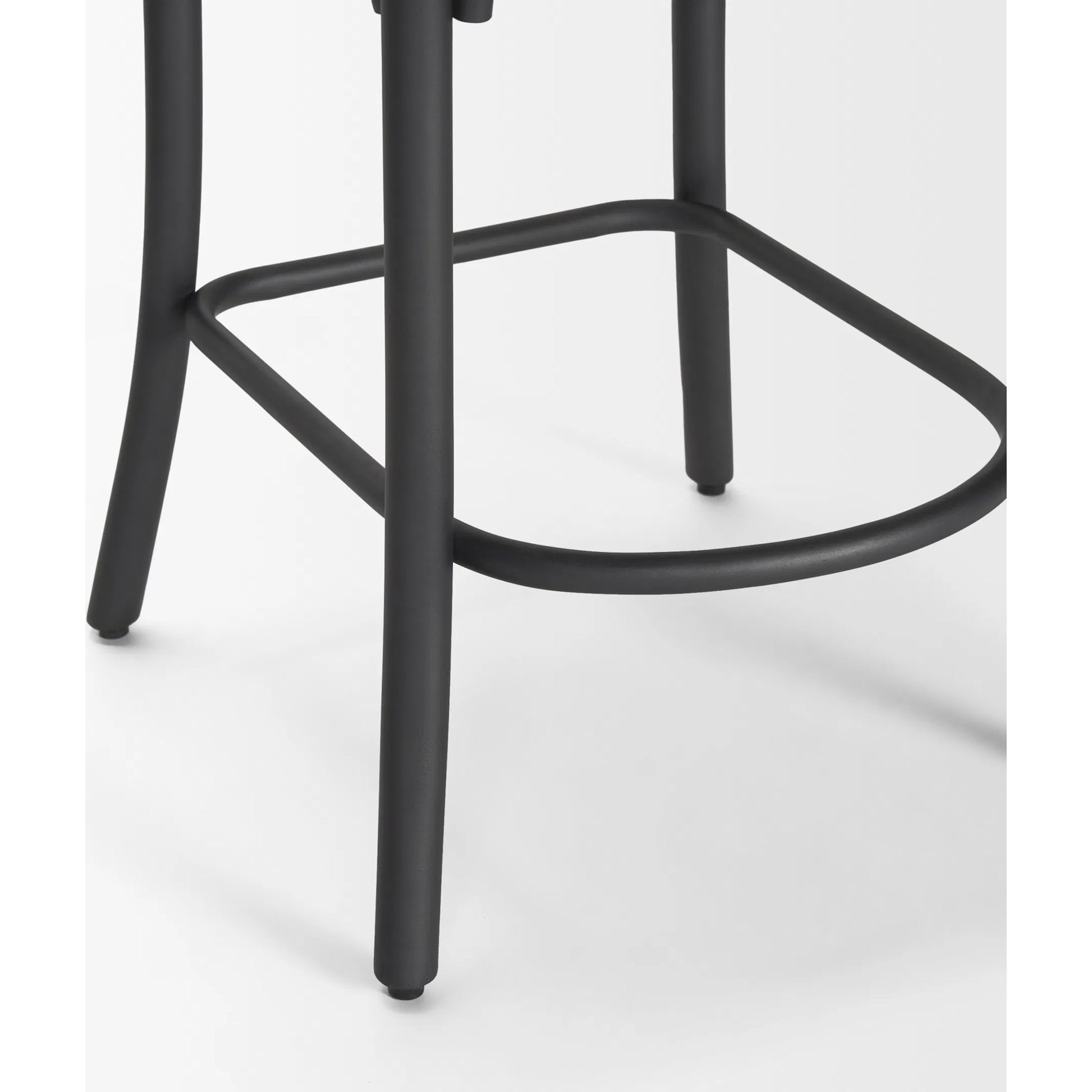Etienne Counter Stool by Mercana in brown. Made from solid wood in a unique style.