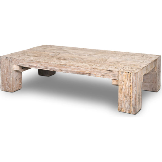 McArthur Coffee Table by Mercana in brown. Made from solid wood in a unique style.
