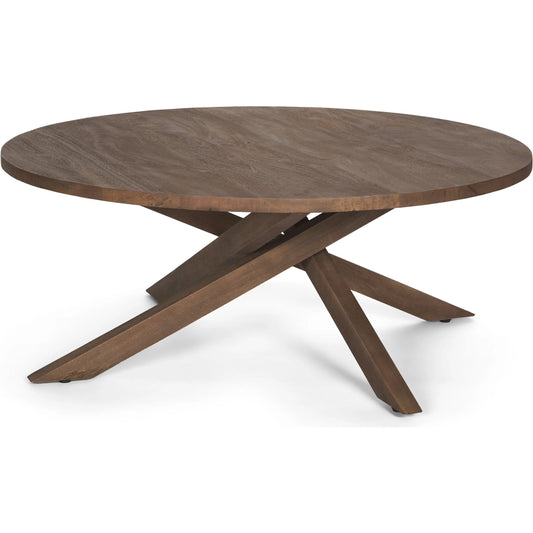 Solana Coffee Table by Mercana. Made from solid wood in a unique style.