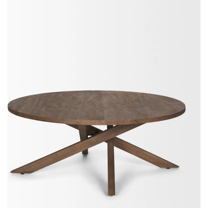 Solana Coffee Table by Mercana. Made from solid wood in a unique style.