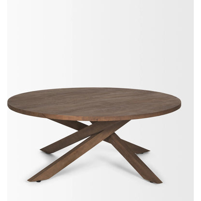 Solana Coffee Table by Mercana. Made from solid wood in a unique style.