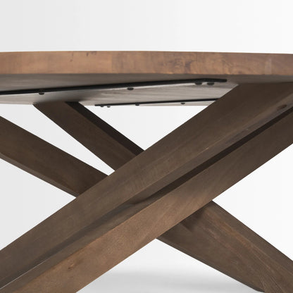 Solana Coffee Table by Mercana. Made from solid wood in a unique style.