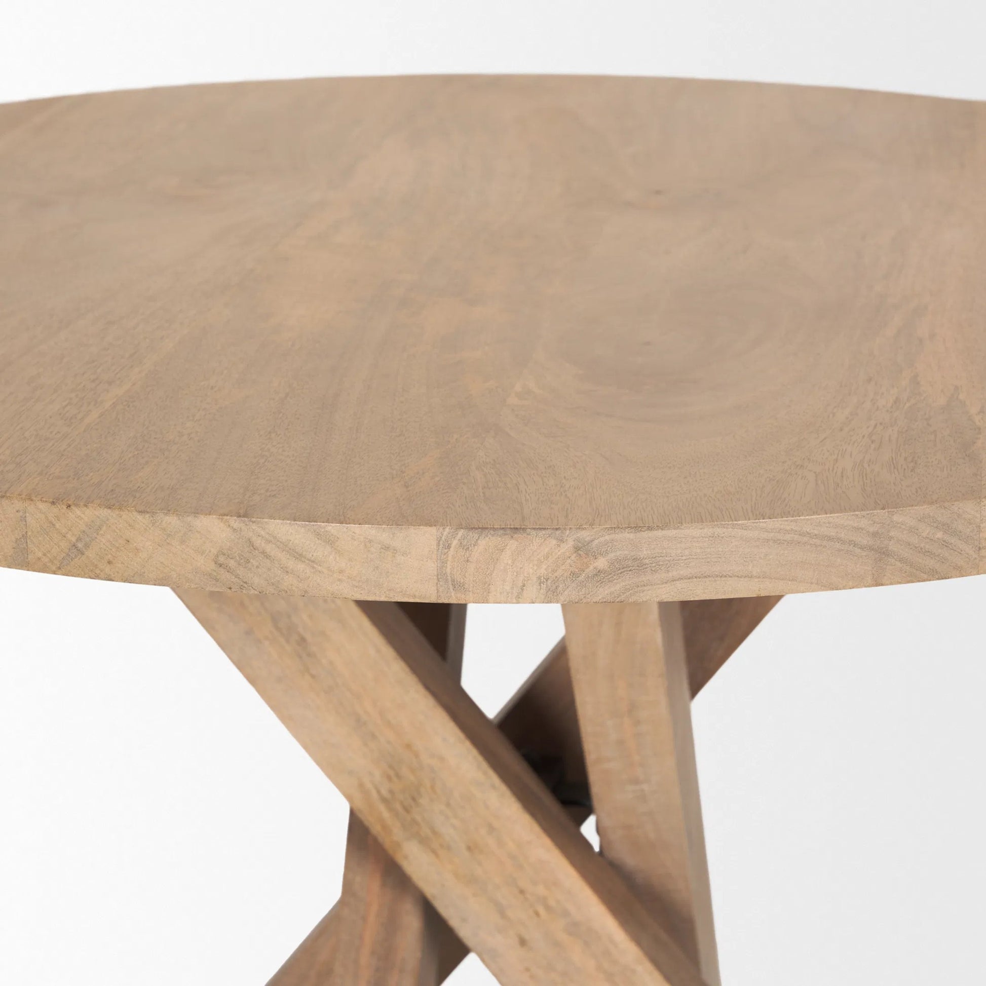 Solana Foyer Table by Mercana. Made from solid wood in a unique style.