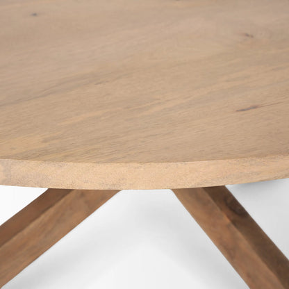 Solana Coffee Table by Mercana. Made from solid wood in a unique style.