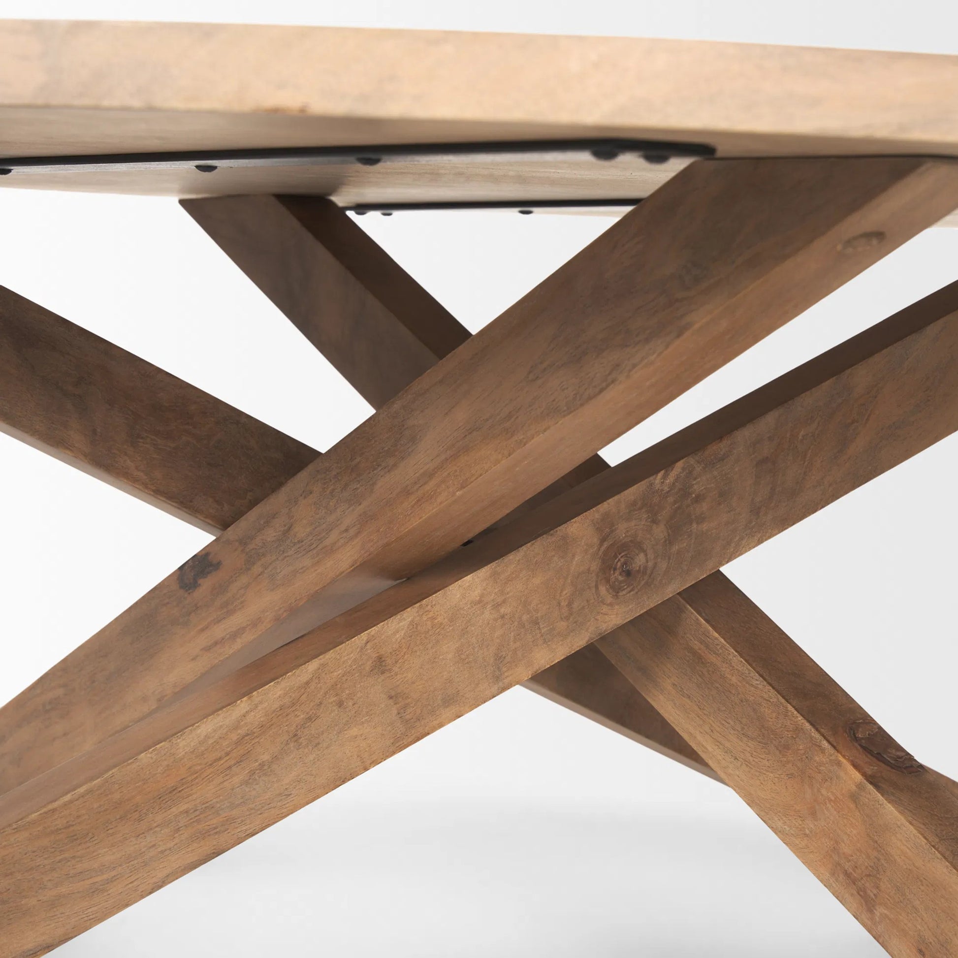 Solana Coffee Table by Mercana. Made from solid wood in a unique style.