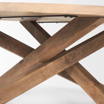 Solana Coffee Table by Mercana. Made from solid wood in a unique style.