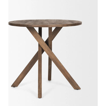 Solana Foyer Table by Mercana. Made from solid wood in a unique style.