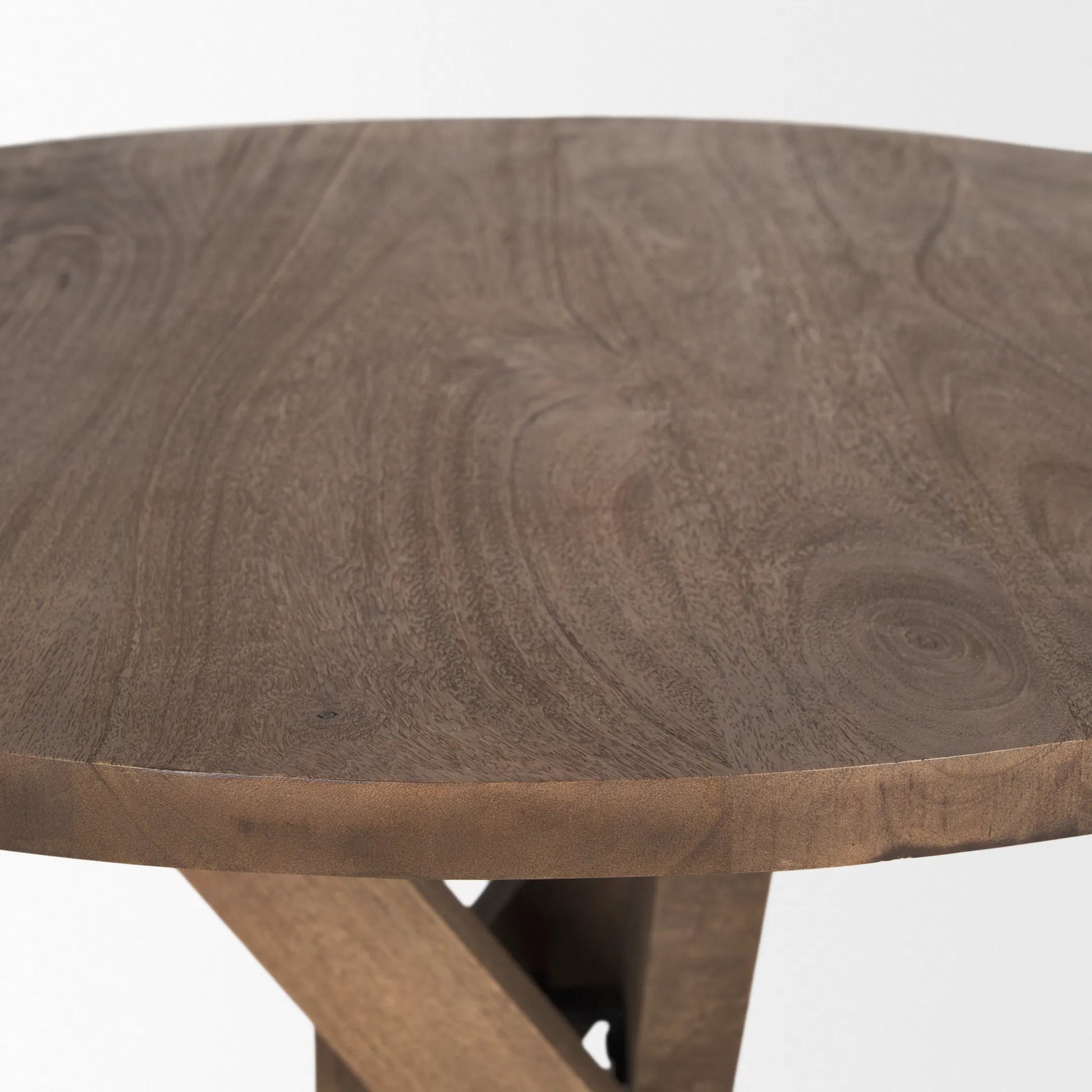 Solana Foyer Table by Mercana. Made from solid wood in a unique style.