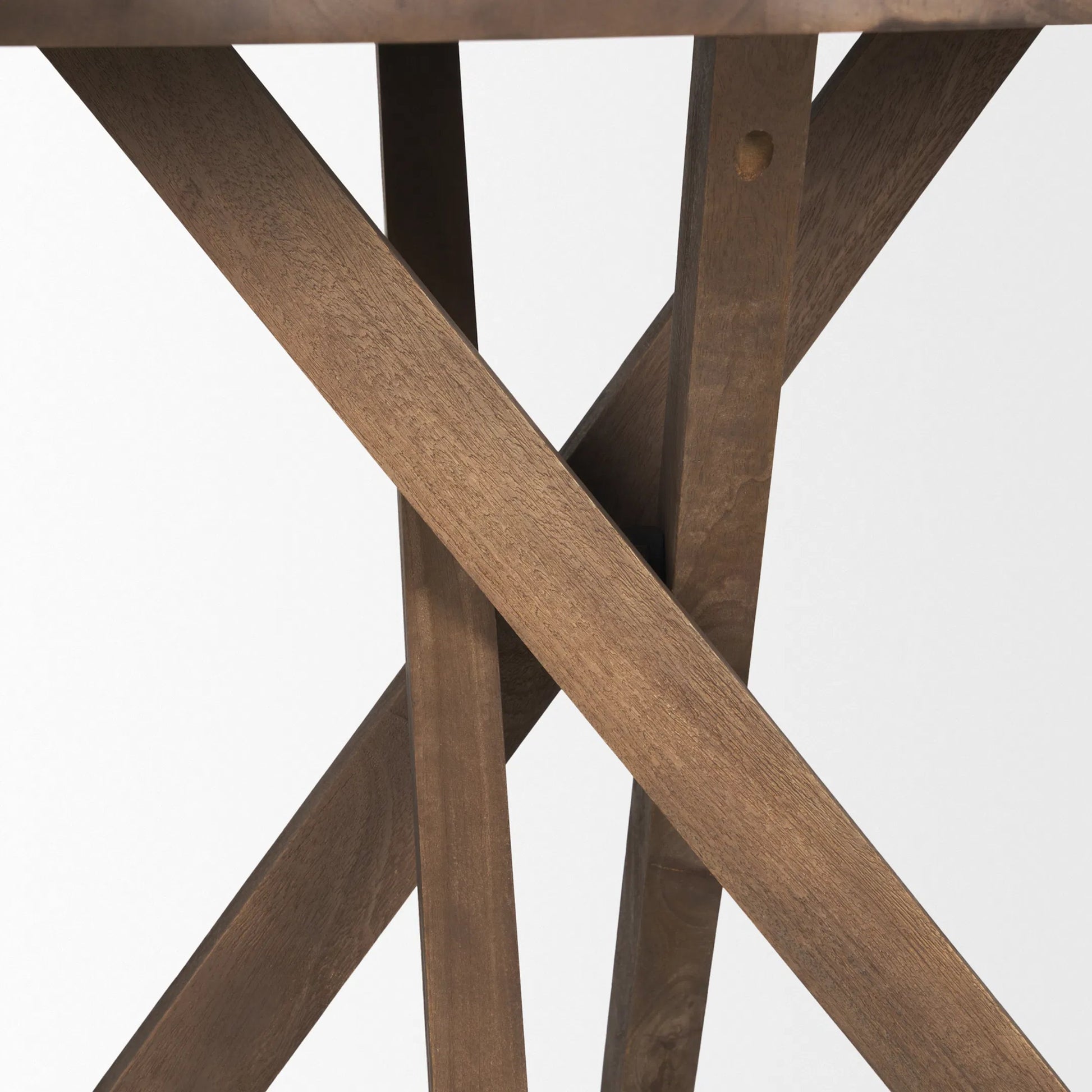 Solana Foyer Table by Mercana. Made from solid wood in a unique style.