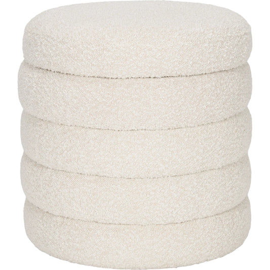 Elise Ottoman by Mercana. Made from fabric in a unique style.