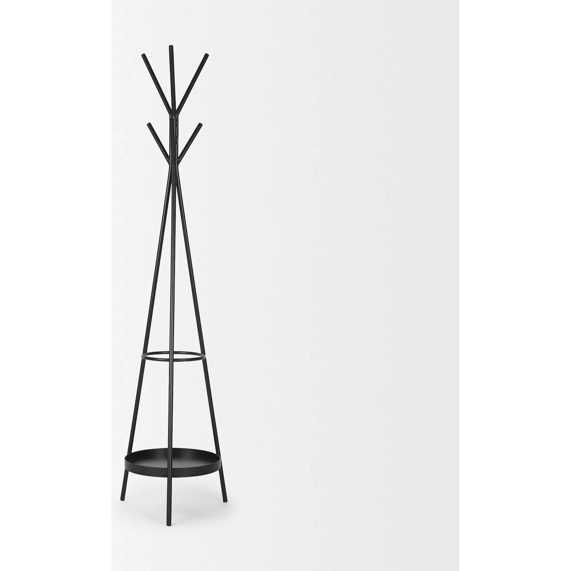 Everett Coat Rack by Mercana. Made from iron in a transitional style.