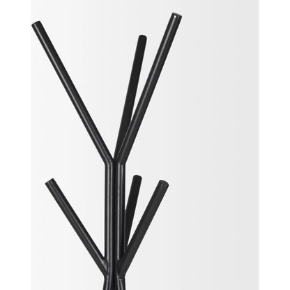 Everett Coat Rack by Mercana. Made from iron in a transitional style.