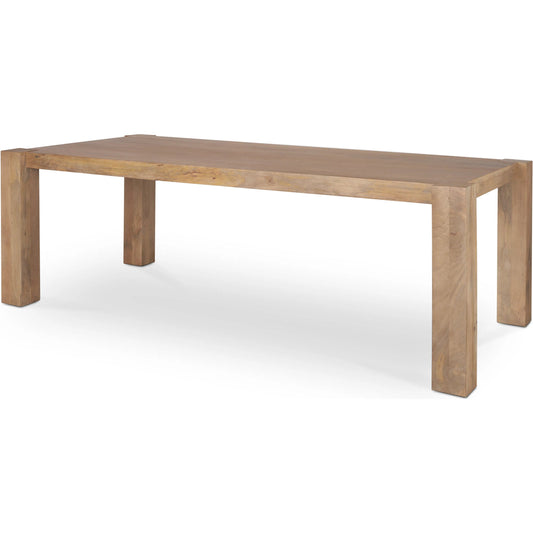 001 SI-2370362 | Primary Silo | Beth Dining Table by Mercana in brown. Made from solid wood in a unique style.