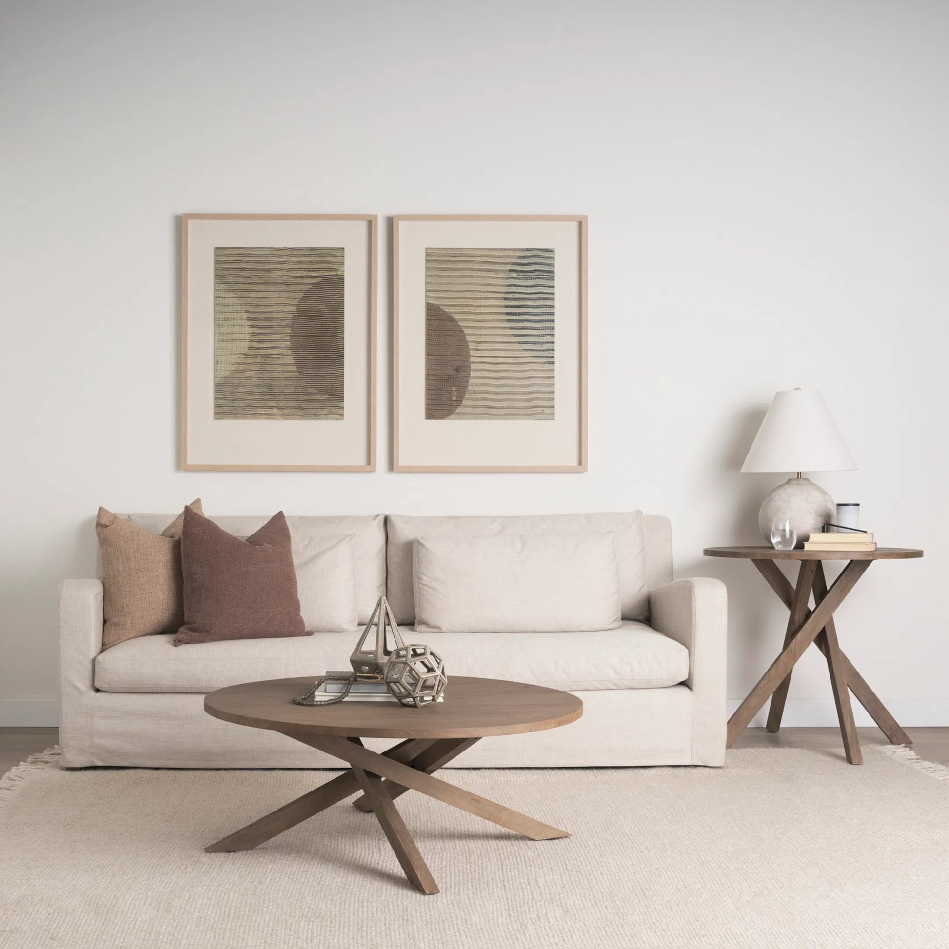 Hood Geometric Ceramic Object by Mercana. Made from metal in a modern style.