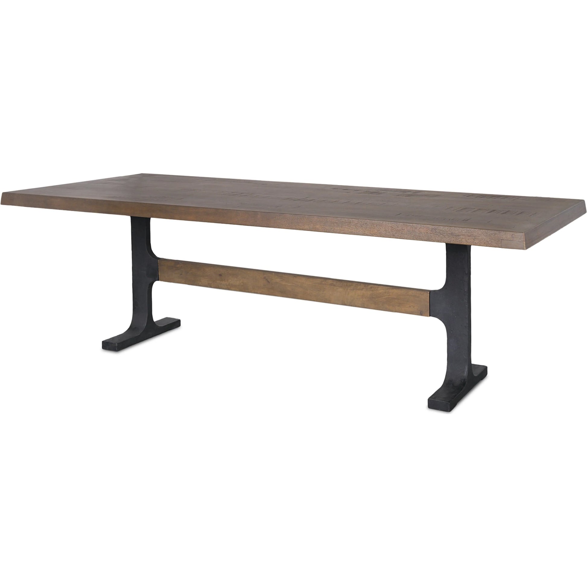 Araxi Dining Table by Mercana. Made from solid wood in a rustic style.