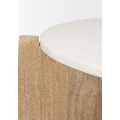 Bianca Coffee Table by Mercana. Made from solid wood in a transitional style.