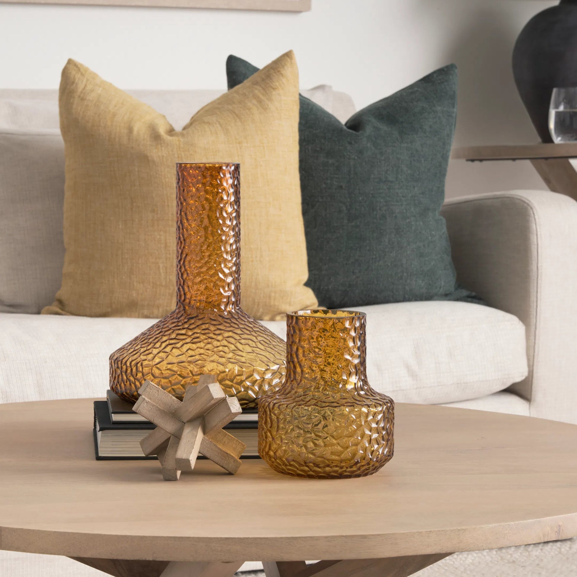 Jolene Vase by Mercana. Made from glass in a modern style.