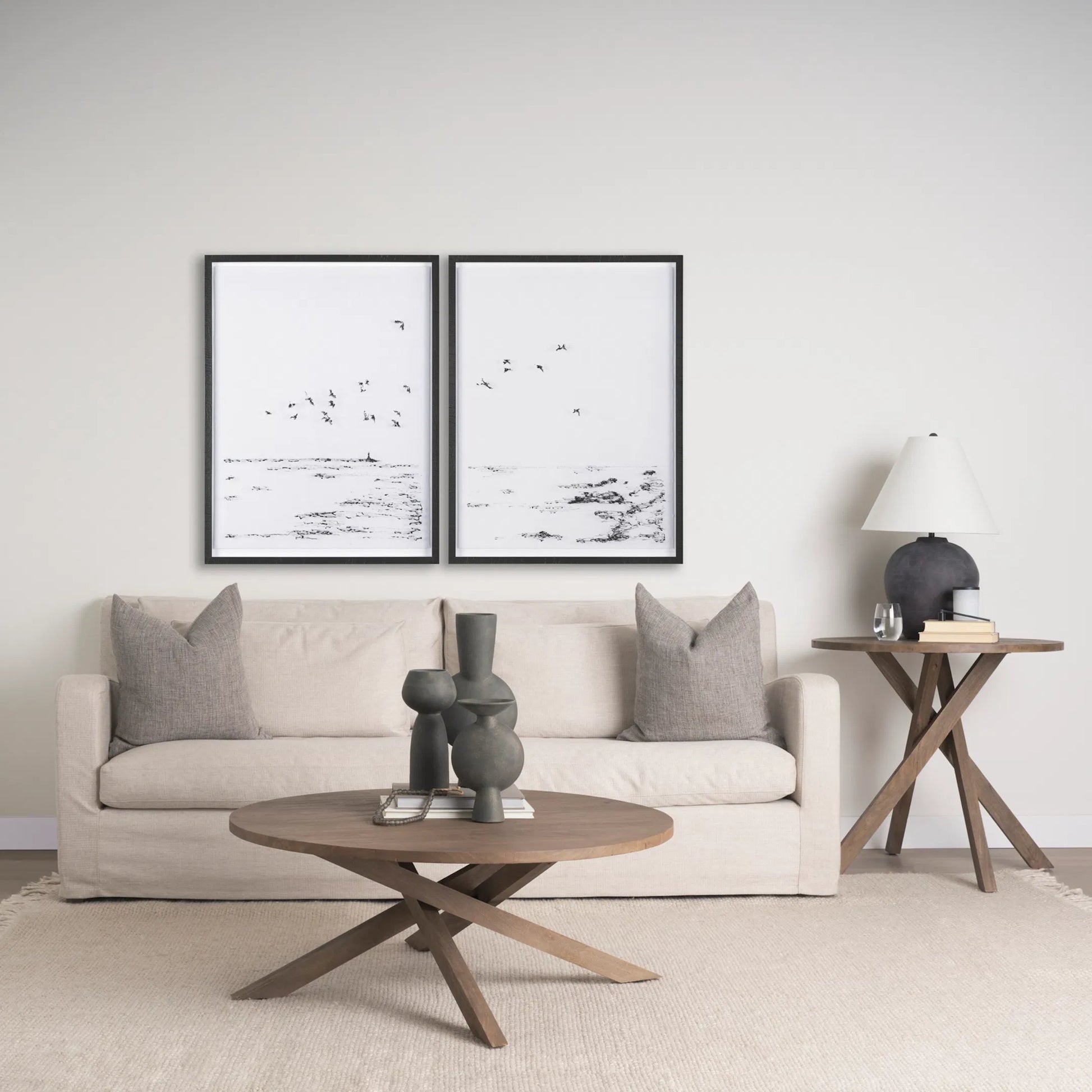 Solana Coffee Table by Mercana. Made from solid wood in a unique style.
