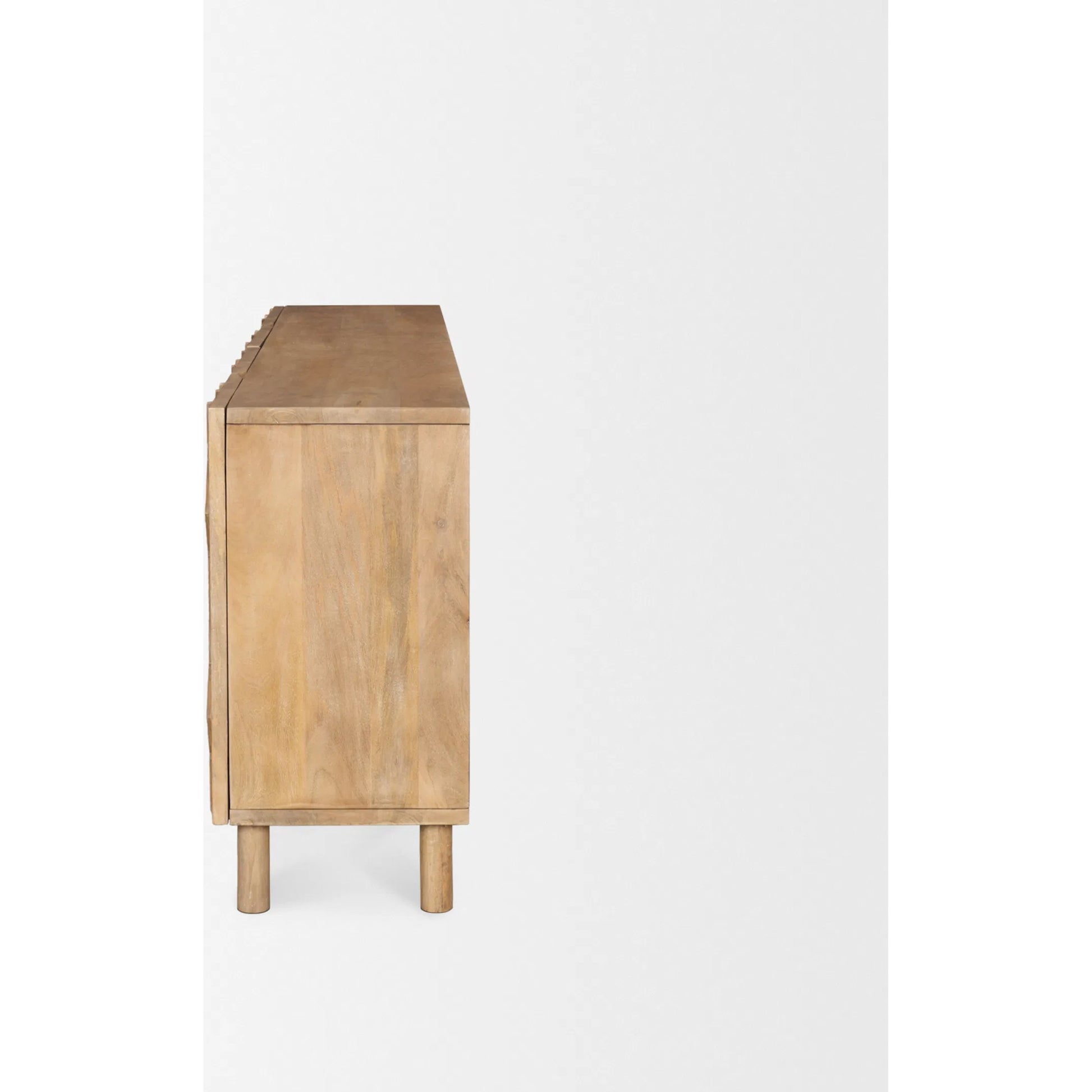 Heera Sideboard by Mercana. Made from solid wood in a transitional style.