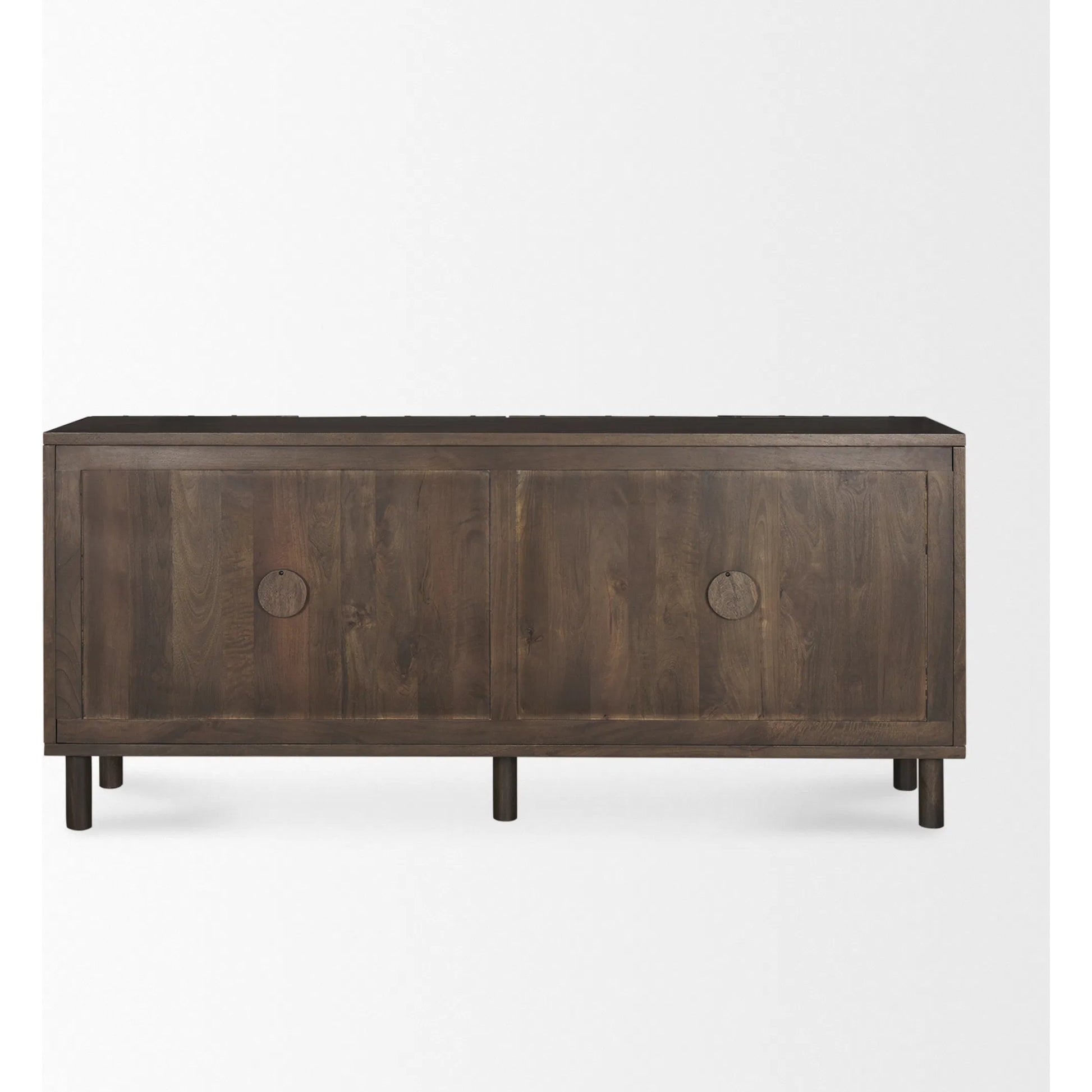 Heera Sideboard by Mercana. Made from solid wood in a transitional style.