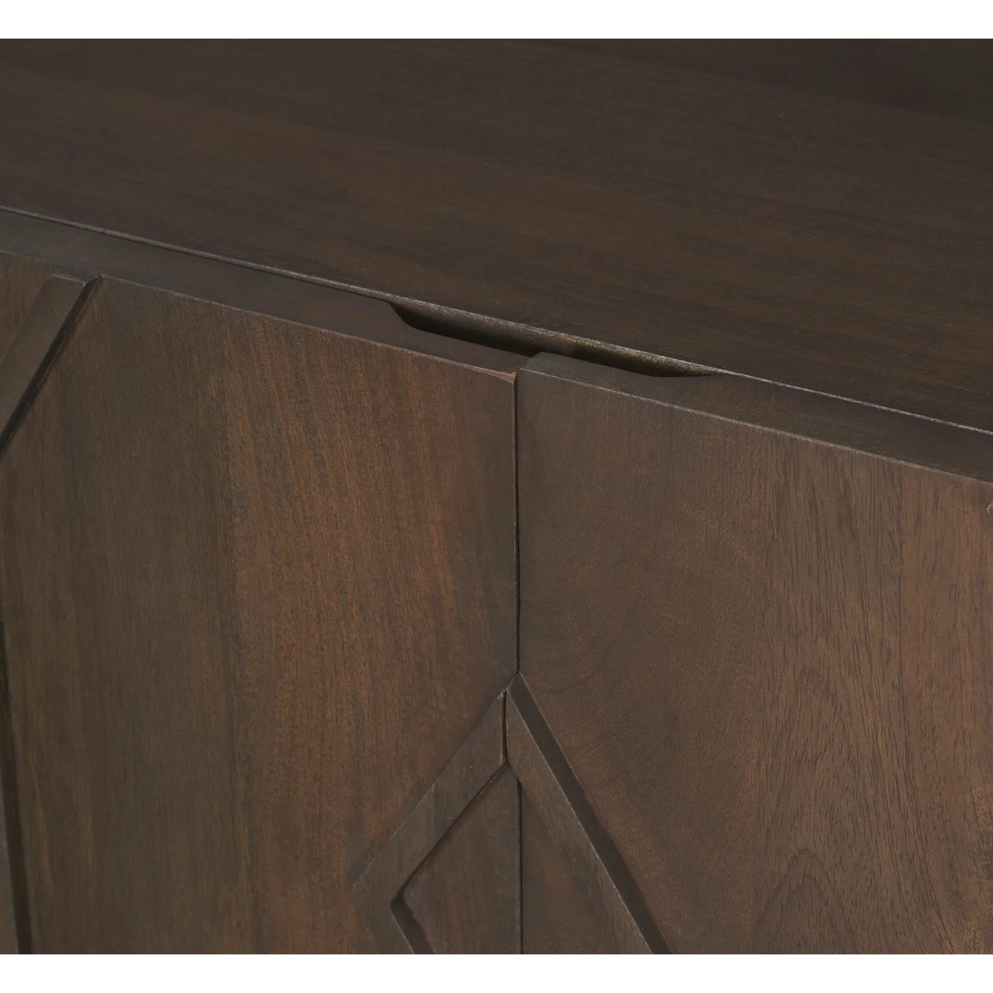 Heera Sideboard by Mercana. Made from solid wood in a transitional style.