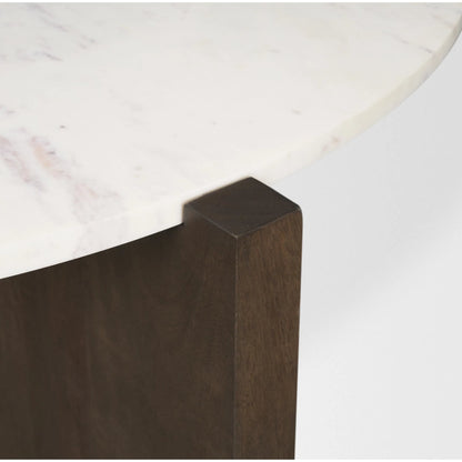 Bianca Coffee Table by Mercana. Made from solid wood in a transitional style.