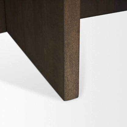 Bianca Coffee Table by Mercana. Made from solid wood in a transitional style.